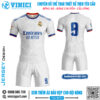 Áo Đấu Real Madrid Trắng 2021-2022 Thiết Kế Theo Yêu Cầu
