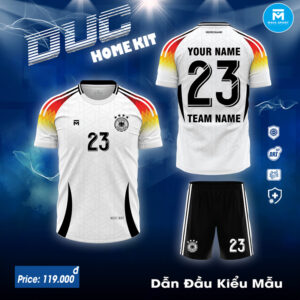 DUC HOME KIT - Bộ quần áo bóng đá Đức sân nhà 2024 màu trắng
