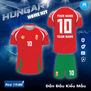 Hungary Home Kit 2024 - Sắc Đỏ Quyết Đoán