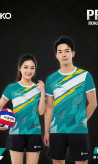 Áo thể thao ROKO PRIDE Xanh ngọc - VLB-02